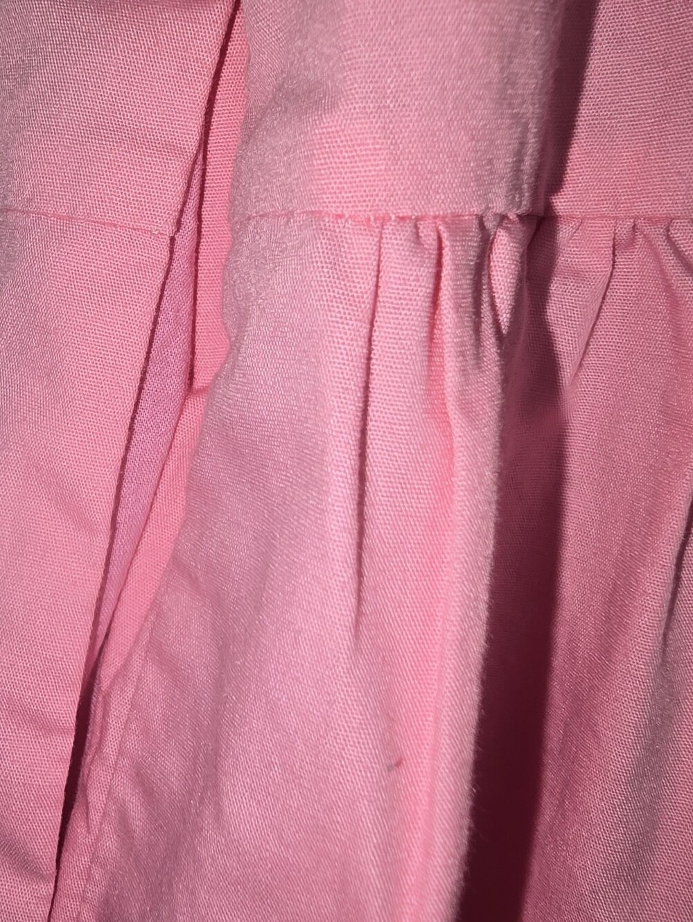 Abercrombie & Fitch Smocked Ruffle Strap Midi Dress - Barbie Pink Size: Small - Picture 4 of 7